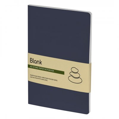 BLANK, notes a5, plavi