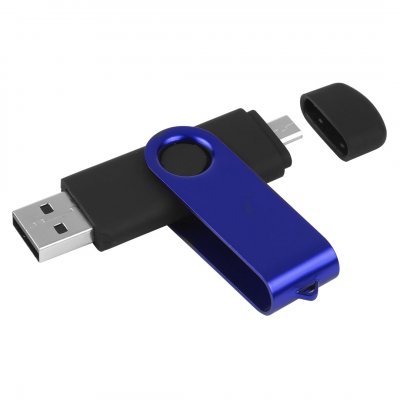 SMART OTG C, usb flash memorija, plavi, 64GB