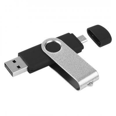 SMART OTG C, usb flash memorija, mat silver, 64GB