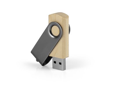 SMART WOOD 3.0, usb flash memorija, bež, 32GB