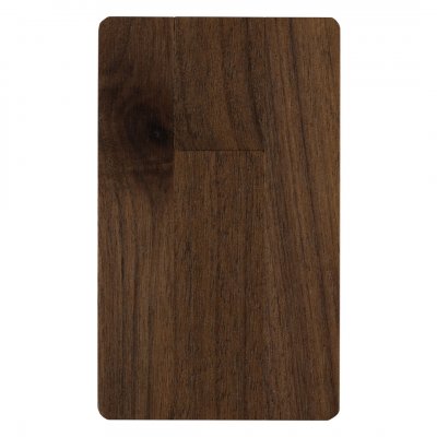 CREDIT CARD WOOD, usb flash memorija, braon, 64GB