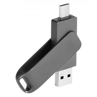 VOX C, usb flash memorija, tamno metalna, 64GB